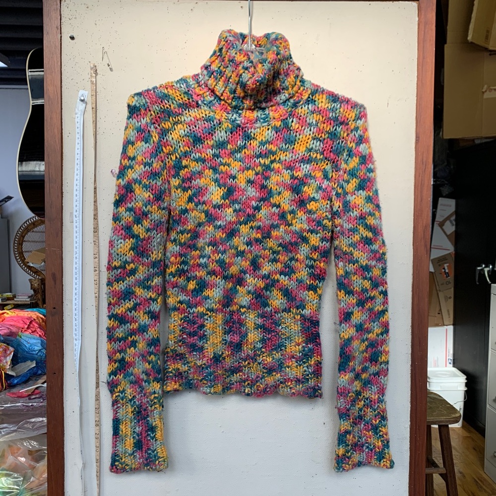 Terranova MULTICOLORED Turtleneck Sweater